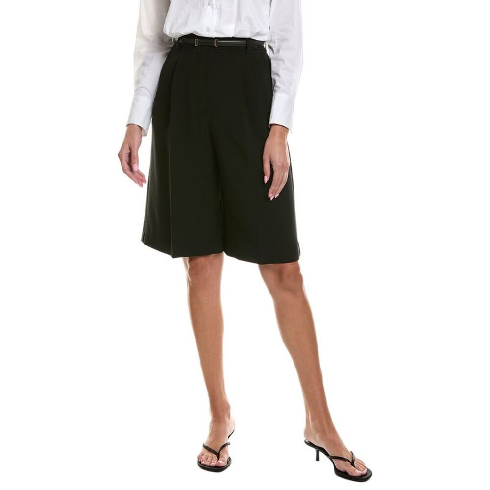 Max Mara Womens  Boero Short, Black